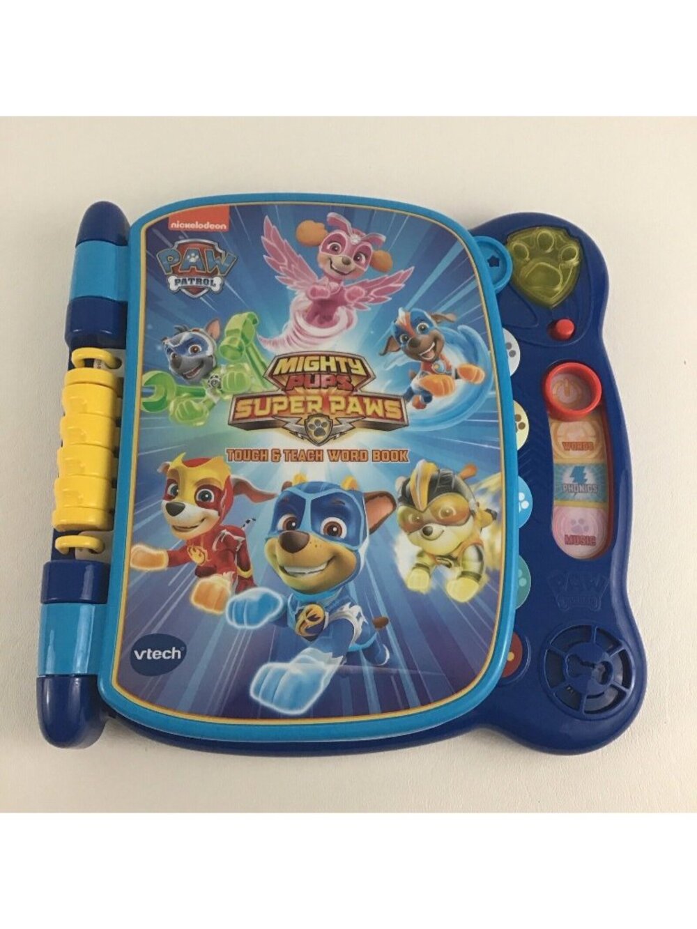 VTech Paw Patrol Mighty Pups Super Paws Touch & Teach Electronic Word Book Toy